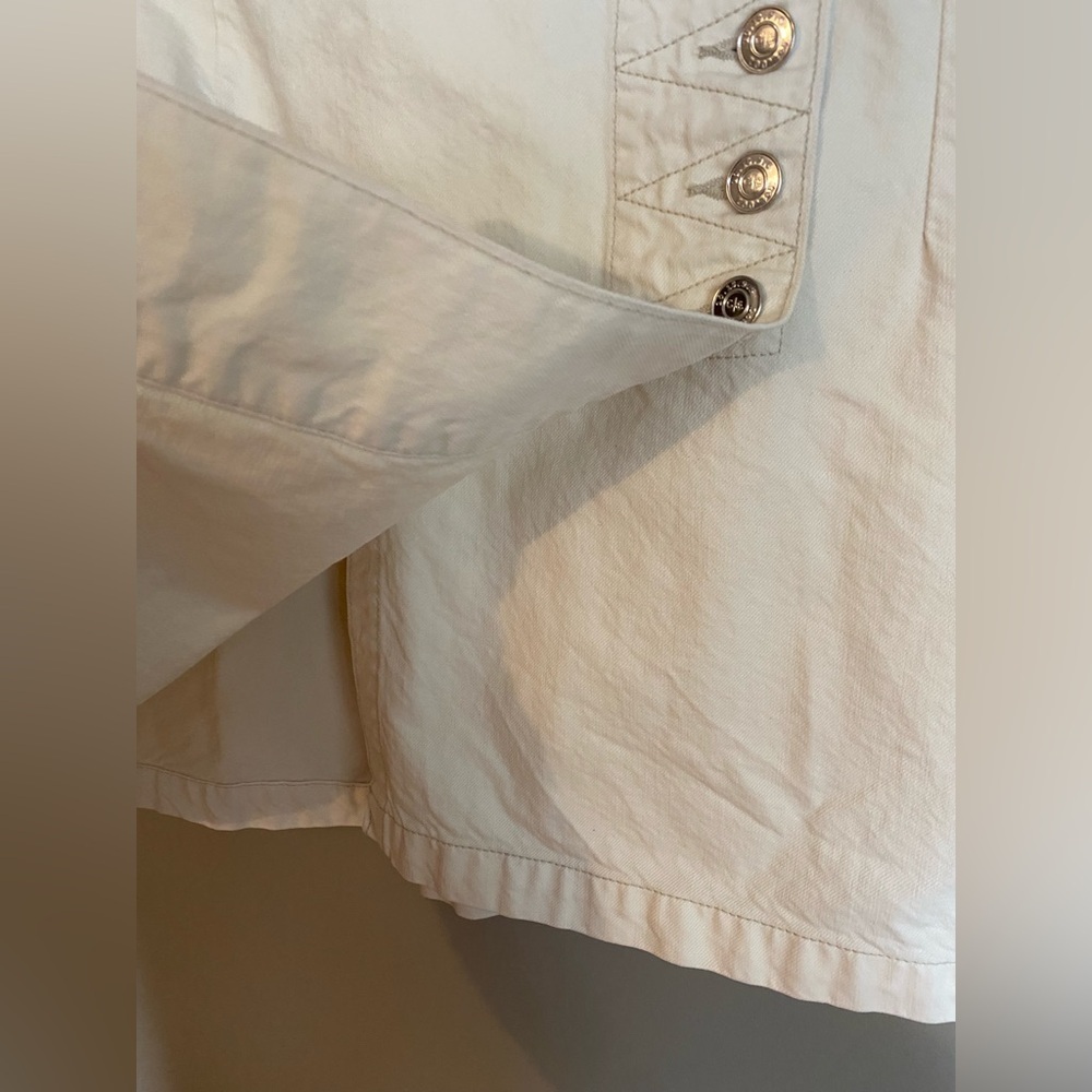 Current/Elliott Mini Jean Wrap Skirt Size 27 - Picture 6 of 13